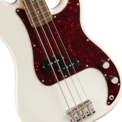 Squier Classic Vibe 60s Precision Bass - Olympic White - Laurel Fretboard