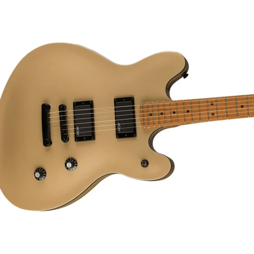 Squier Contemporary Active Starcaster®, Roasted MN, Shoreline Gold