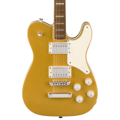 Squier Limited Edition Paranormal Troublemaker Telecaster Deluxe - Aztec Gold