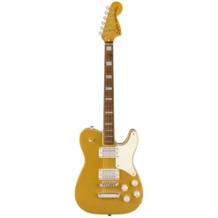 Squier Limited Edition Paranormal Troublemaker Telecaster Deluxe - Aztec Gold