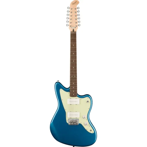 Squier Paranormal Jazzmaster XII, Laurel Fingerboard, Mint Pickguard, Lake Placid Blue