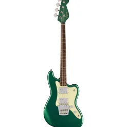 Squier Paranormal Rascal Bass HH, Laurel Fingerboard, Mint Pickguard, Sherwood Green