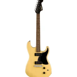 Squier Paranormal Strat-O-Sonic, Laurel Fingerboard, Black Pickguard, Vintage Blonde