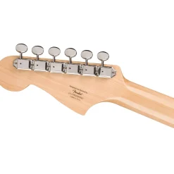 Squier Paranormal Strat-O-Sonic, Laurel Fingerboard, Black Pickguard, Crimson Red Transparent