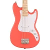 Squier Sonic™ Bronco™ Bass - Maple Fingerboard - White Pickguard - Tahitian Coral