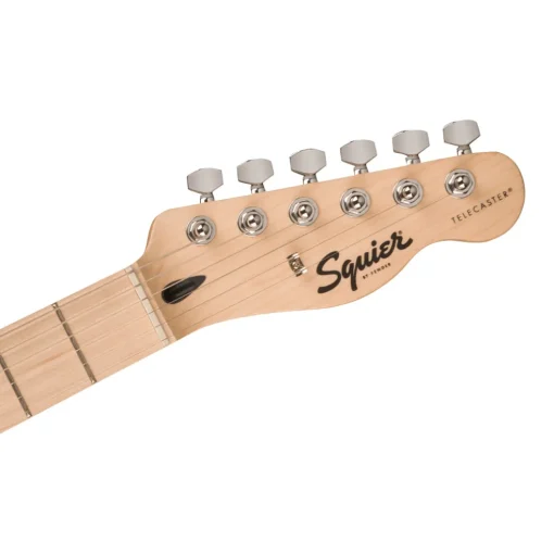 Squier Sonic™ Telecaster®, Maple Fingerboard, White Pickguard, Black