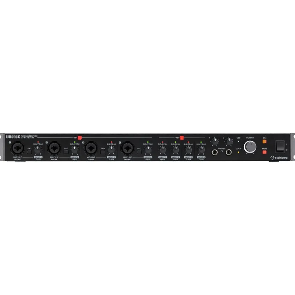 Steinberg UR816C 16x16 USB Type-C Gen 3.1 Audio Interface