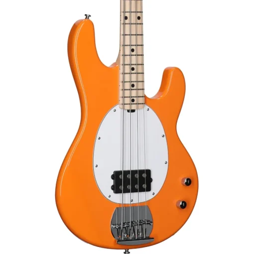 Sterling By Music Man Intro Series Stingray Bass Guitar - Sunrise Orange