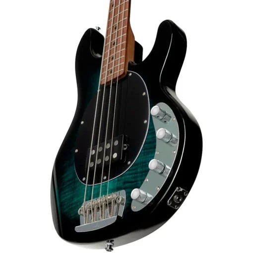 Sterling By Music Man StingRay RAY34FM Bass Guitar - Teal