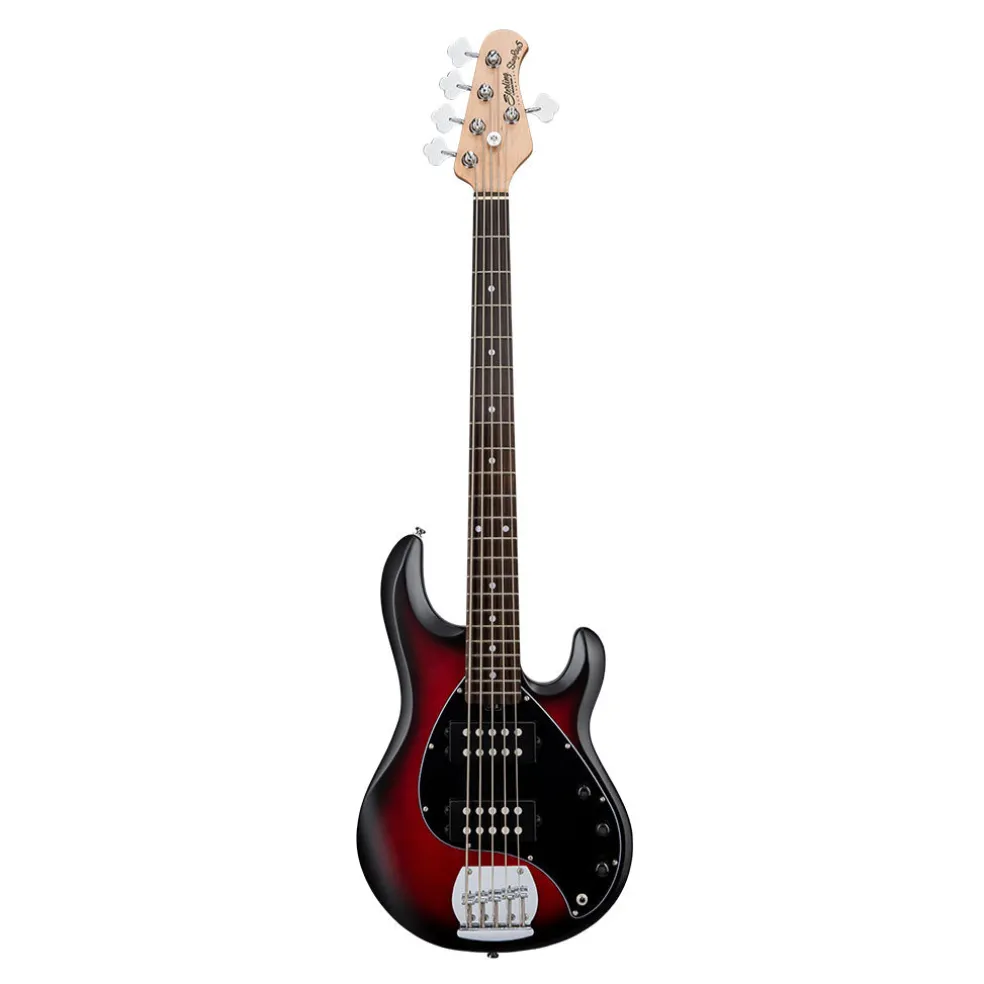 Sterling Ray 5 HH - Ruby Red Burst - Rosewood Fretboard