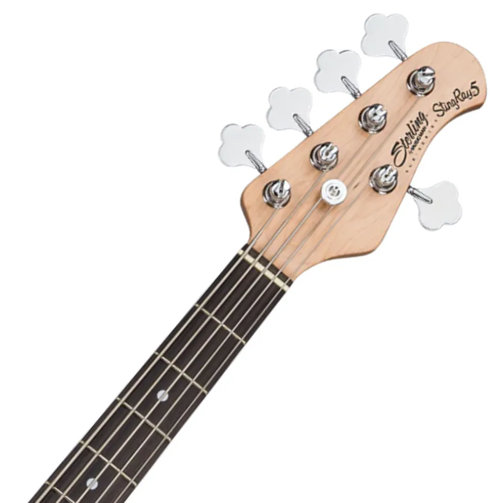 Sterling Ray 5 HH - Ruby Red Burst - Rosewood Fretboard