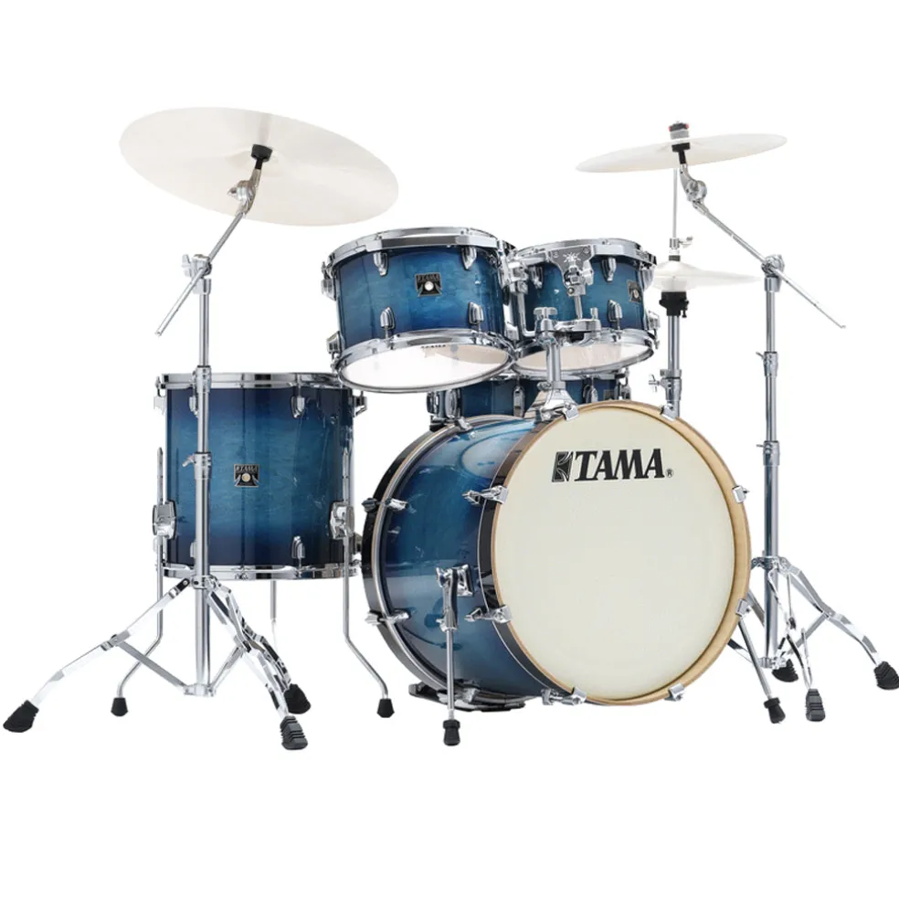 Tama CL50RS Superstar Classic 5-Piece Shell Pack with 20" Bass Drum - Blue Lacquer Burst