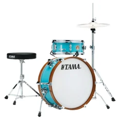 Tama Club-JAM Mini 2-Piece Complete Kit with 18" Bass Drum - Aqua Blue