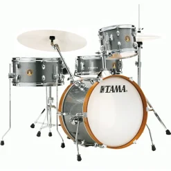 Tama Club-JAM 4-Piece Complete Kit with 18" Bass Drum and Hardware - Galaxy Silver