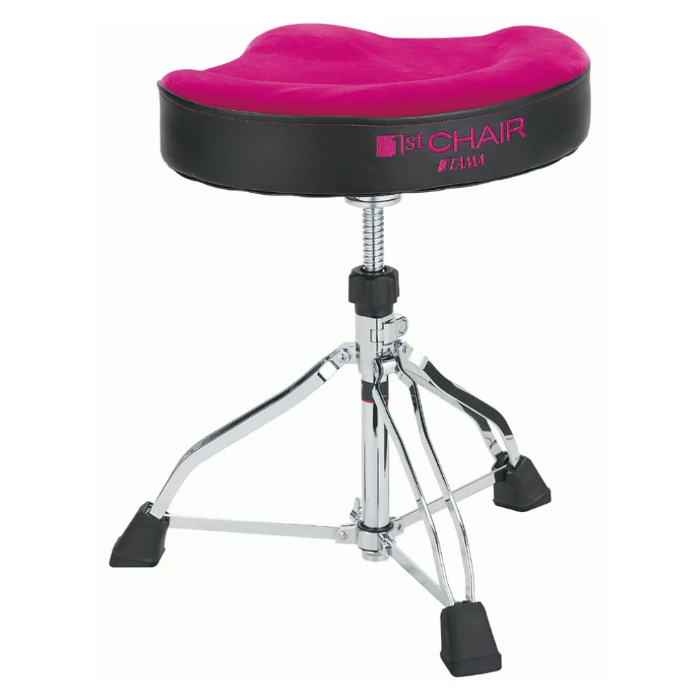 Tama HT530 1st Chair Glide Rider with Vibrant Pink Cloth Top