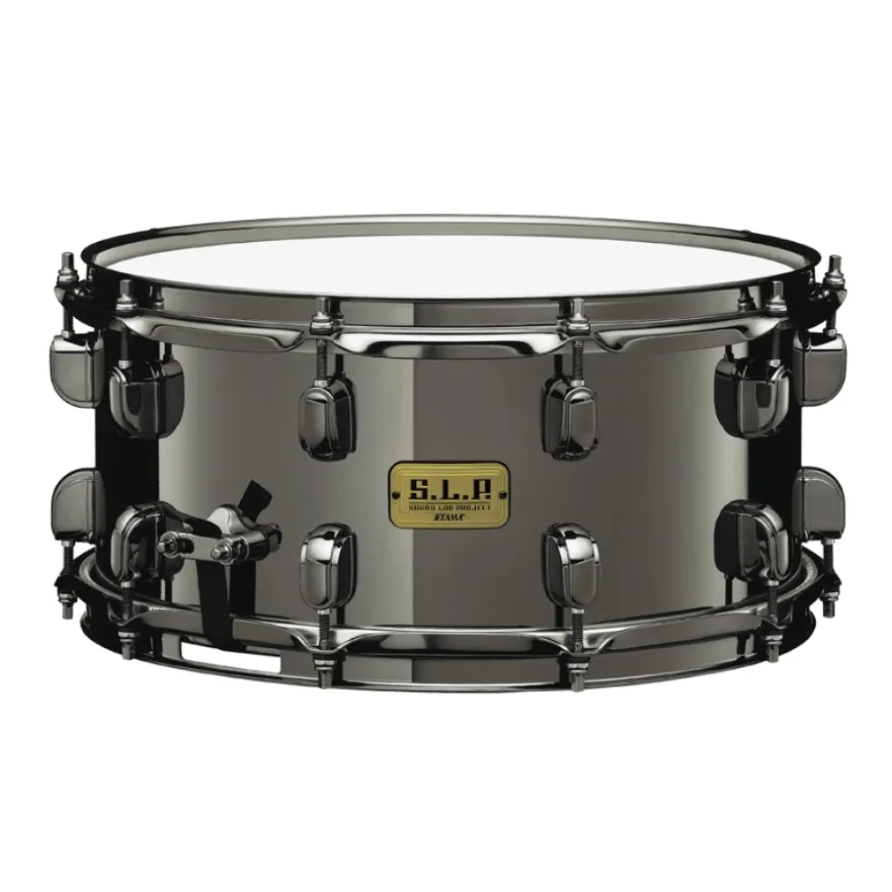 Tama LBR1465 Brass S.L.P. 14"x6.5" Snare Drum - Black