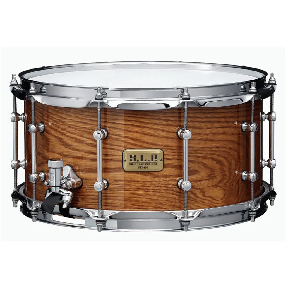 Tama LGM147 S.L.P. G-Maple 14”x7” Snare Drum - Gloss Tawny Oak