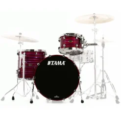 Tama WBS32RZS Starclassic Walnut/Birch 3-Piece Shell Pack with 22" Bass Drum - Lacquer Phantasm Oyster (No Hardware Included)