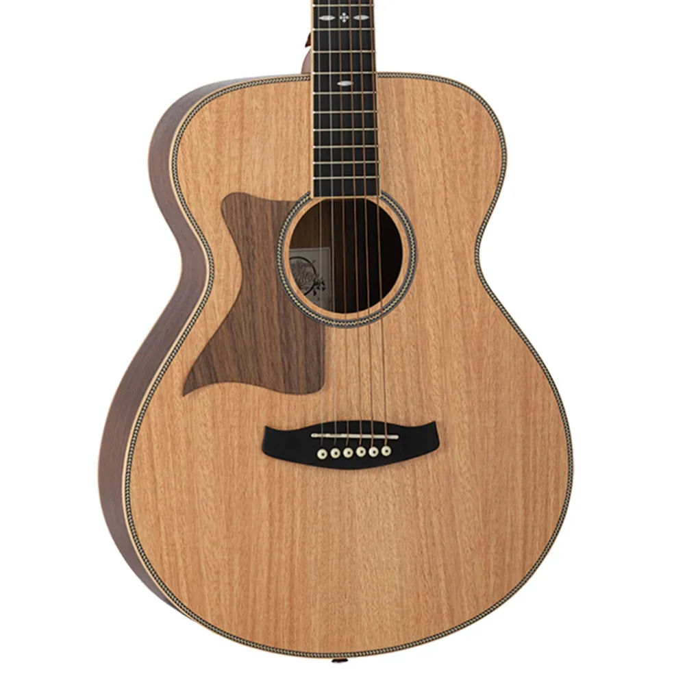 Tanglewood TRU3-HR-LH Reunion Pro Solid Australian Red Cedar Top Folk with Hawaiian Rain Wood Back and Sides Left Handed