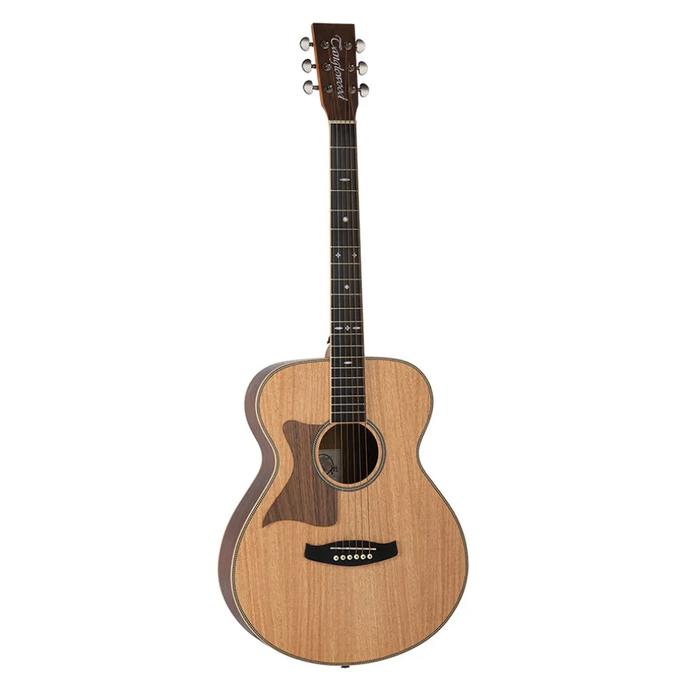 Tanglewood TRU3-HR-LH Reunion Pro Solid Australian Red Cedar Top Folk with Hawaiian Rain Wood Back and Sides Left Handed