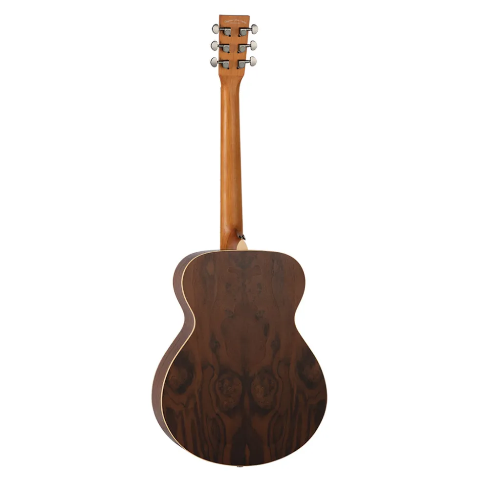 Tanglewood TRU3-HR-LH Reunion Pro Solid Australian Red Cedar Top Folk with Hawaiian Rain Wood Back and Sides Left Handed