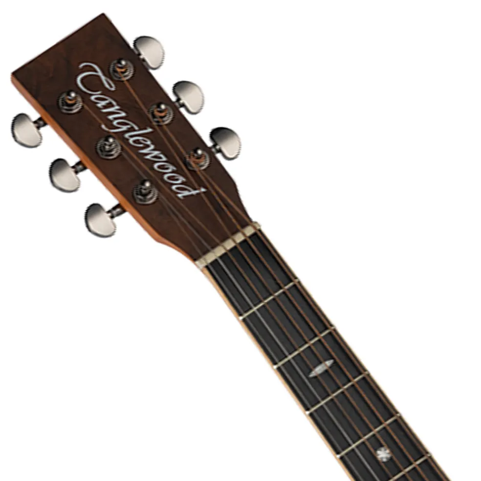 Tanglewood TRU3-HR-LH Reunion Pro Solid Australian Red Cedar Top Folk with Hawaiian Rain Wood Back and Sides Left Handed