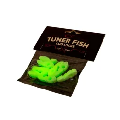 Tuner Fish Lug Locks Glow in the Dark 8 Pack