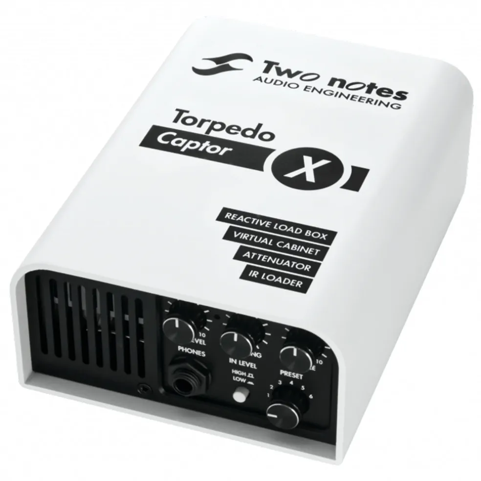 Two Notes - Captor X Reactive Loadbox / Attenuator / Cab Simulator - 8 Ohm