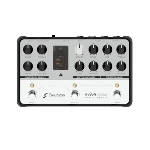 Two Notes Revolt Guitar 3 Channel Guitar Amp Sim Pedal