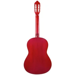 Valencia 200 Series 1/2 Size Classical Guitar, Transparent Wine Red