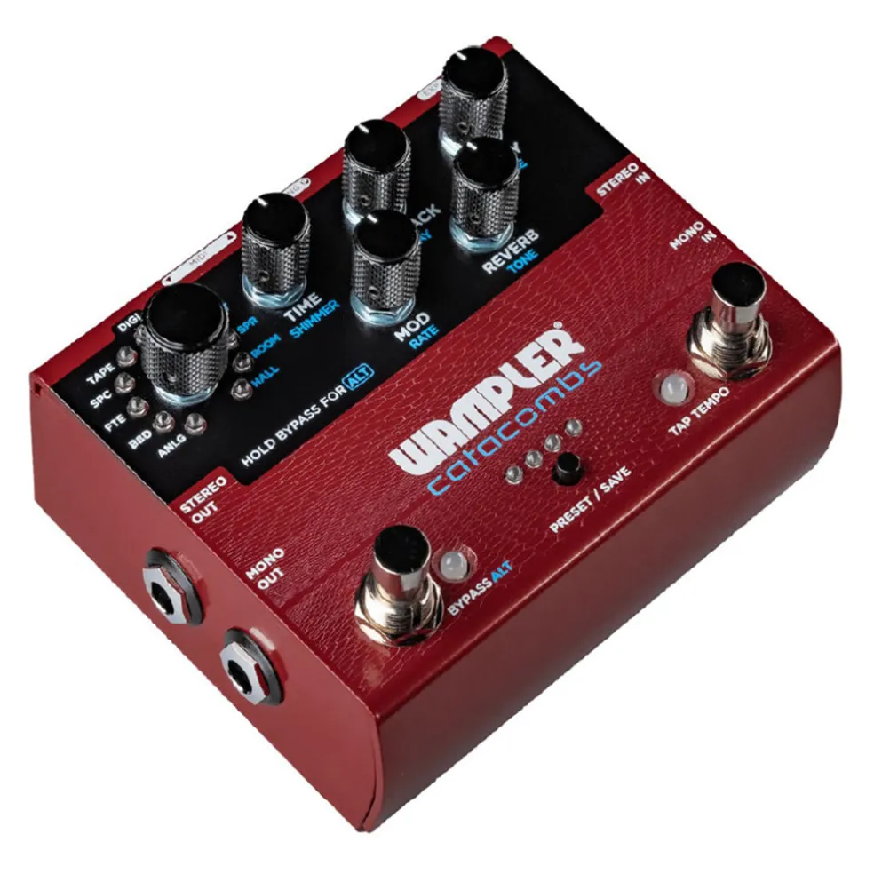 Wampler Catacombs Reverb and Delay Pedal