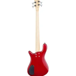 Warwick Rock Bass Streamer Standard 4 String - Burgundy Red Transparent Satin