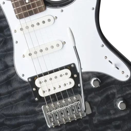 Yamaha - Pacifica 212 - Translucent Black Quilt Top