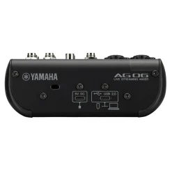 Yamaha AG06 MK2 6 Channel Mixer/Interface - Black