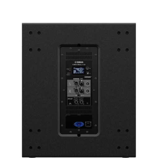 Yamaha DXS18XLF-D 18" Powered Bass Reflex Subwoofer Dante Connectivity Black