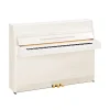 Yamaha JU109SC3PWH 109cm Upright Piano with SC3 silent system in Polished White