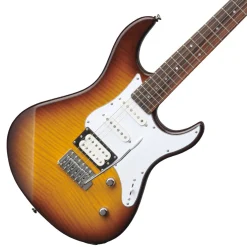 Yamaha Pacifica 212VFM Electric Guitar - Flamed Maple Tobacco Brown Sunburst