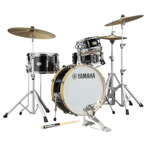 Yamaha Stage Custom Hip Kit with Crosstown Hardware Pack - Raven Black