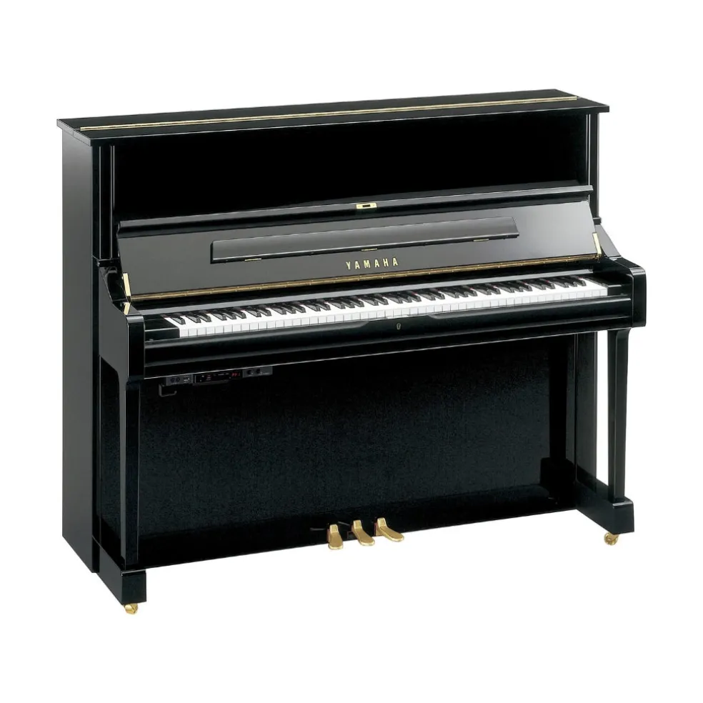Yamaha YUS1TA3PE 121cm Professional Upright Piano with TA3 TransAcoustic System in Polished Ebony