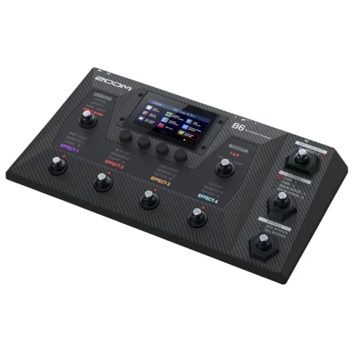 Zoom B6 Bass Effects & Amp Simulator