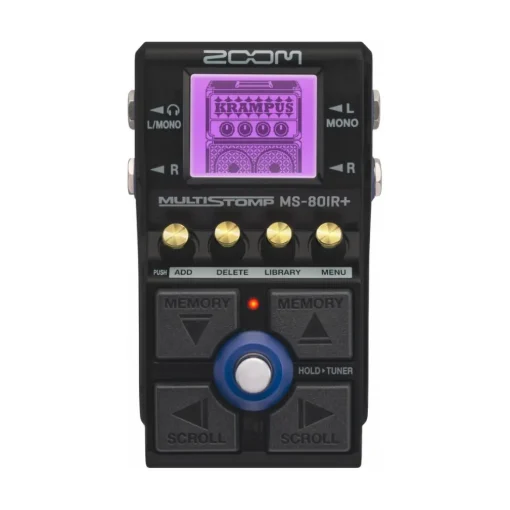 Zoom MS-80 IR+ Amp Sim and Multi-Effects Amp Modeler Guitar Pedal