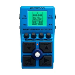 Zoom MS-70CDR+ MultiStomp Chorus/Delay/Reverb Guitar Effects Pedal